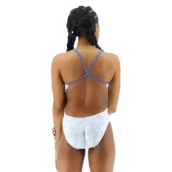 TYR Durafast Elite® Cutoutfit Swimsuit - Whiteout Camo -TYR Store CWCM7A 100 main02