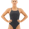 TYR Lapped Black Diamondfit Swimsuit -TYR Store DLAP7A 001 main01