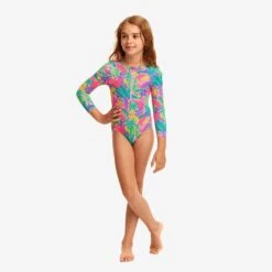 TYR Store 38 Funkita Toddler Girls Sun Cover One Piece Jungle Party