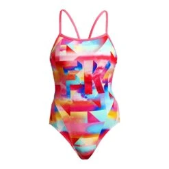 Funkita Ladies Single Strap One Piece Sun Setter -TYR Store FS15L SUN SETTER 01