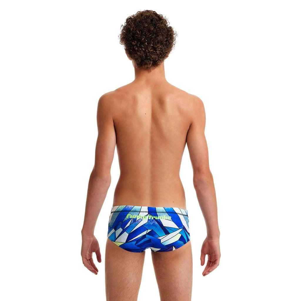 Funky Trunks Boys Sidewinder Trunks Blue Ascent 4 Funky Trunks Boys Sidewinder Trunks Blue Ascent - Image 2