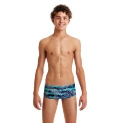 Funky Trunks Boys Sidewinder Trunks Palm Pilot