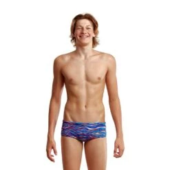 Funky Trunks Boys Eco Sidewinder Blow Wave