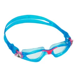 TYR Store 11 AQUASPHERE Aqua Sphere Kayenne Jr Swim Goggles Aqua/Pink
