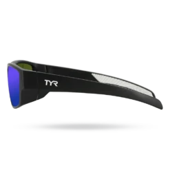 TYR Knox Mens Wrap Sunglasses Blue Black 8 TYR Knox Mens Wrap Sunglasses Blue Black -TYR Store LSKNX 422 alt06