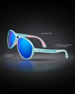 TYR Goldenwest Aviator Small HTS Polarized Sunglasses -TYR Store LSNEWL 496 Tech