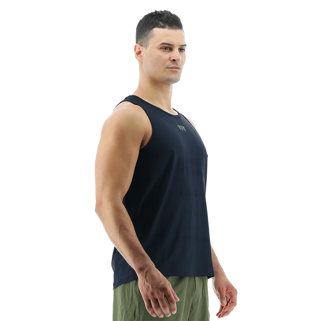 TYR GYM Men's Black Airtec Tank 4 TYR GYM Men's Black Airtec Tank - Image 2
