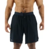 TYR GYM Mens Unbroken Lined 7" Black Short -TYR Store MUSLSO3A 001 main01