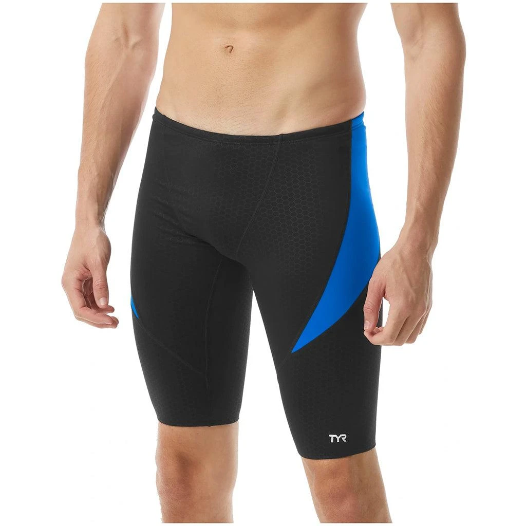TYR Hexa Durafast Elite® Curve Splice Black/Blue Jammer 3 TYR Hexa Durafast Elite® Curve Splice Black/Blue Jammer