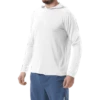 TYR Mens Hooded SunDefense White Long Sleeve Shirt 2 TYR Mens Hooded SunDefense White Long Sleeve Shirt -TYR Store TSMLH7A 100 alt05