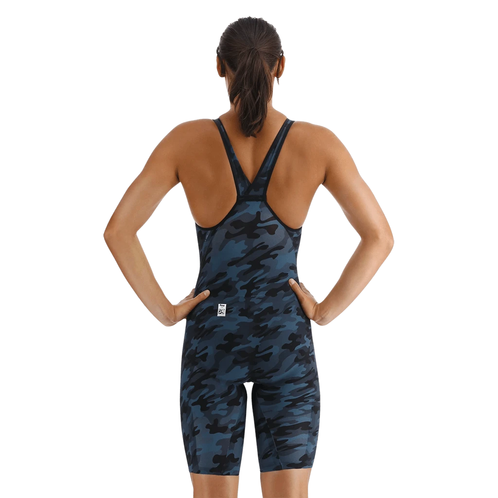 TYR Venzo Camo Deep Teal Closed Back Race Suit 6 TYR Venzo Camo Deep Teal Closed Back Race Suit - Image 4