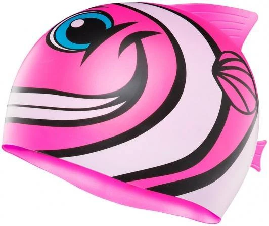 TYR Happy Fish Silicone Kids’ Swim Cap 3 TYR Happy Fish Silicone Kids’ Swim Cap