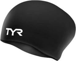 TYR Adult Long Hair Silicone Wrinkle-Free Swim Cap 16 TYR Adult Long Hair Silicone Wrinkle-Free Swim Cap -TYR Store lcsl 001 alt1