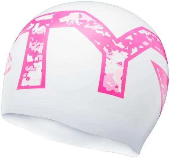 TYR Pink Silicone Swim Cap 3 TYR Pink Silicone Swim Cap