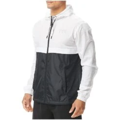 TYR Store 50 TYR Mens White Elite Windbreaker